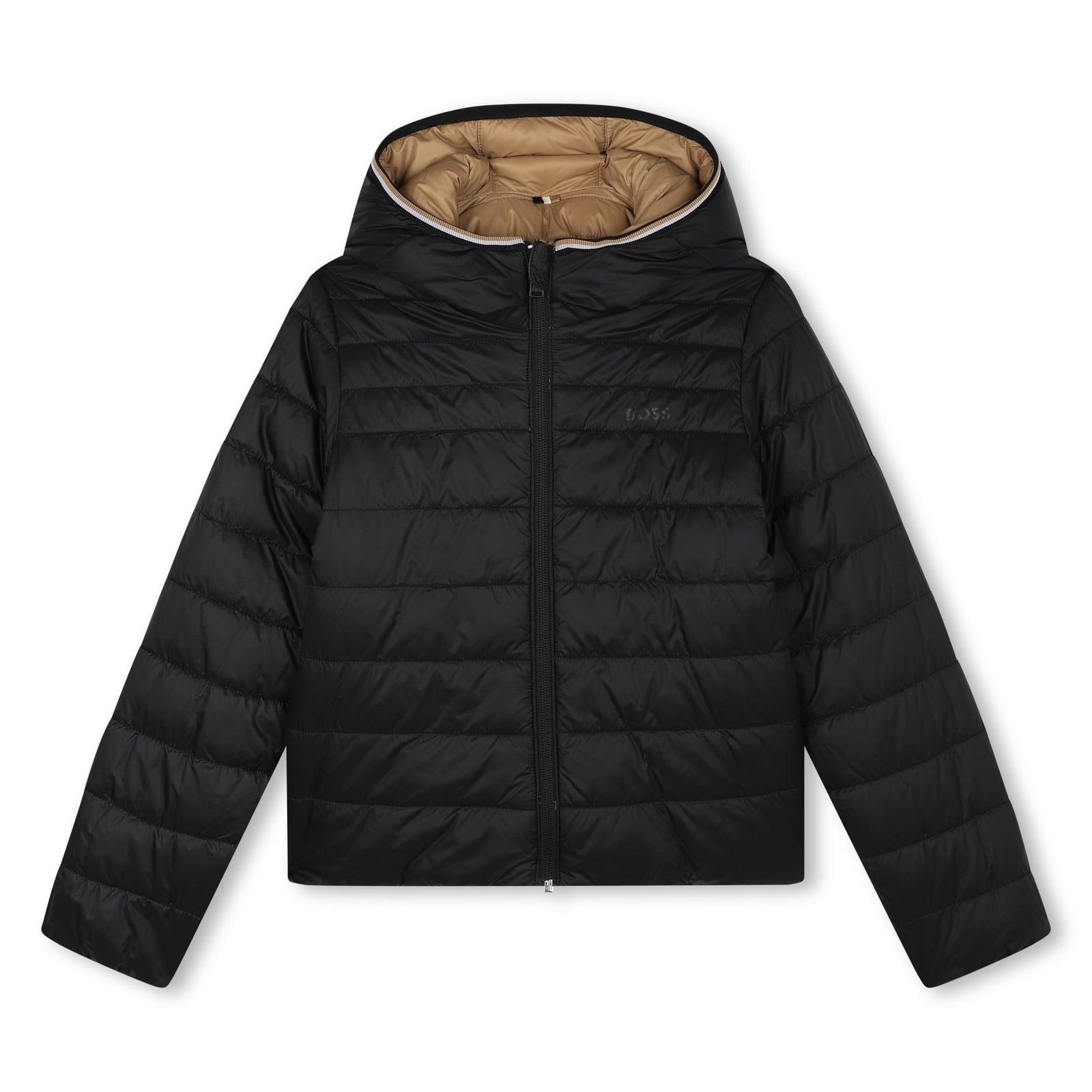 Reversible Puffer Jacket - Cookie