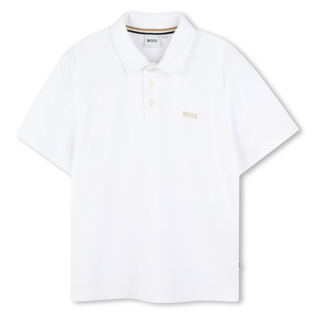 BOSS Short Sleeve Polo - White