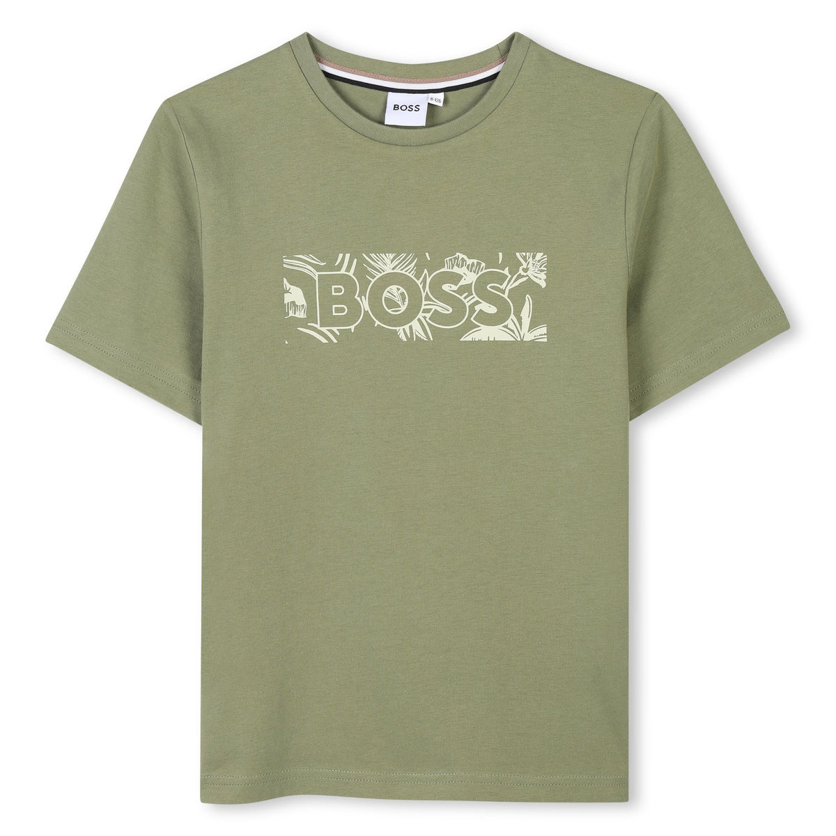 Logo Print Tee-Shirt - Dark Green