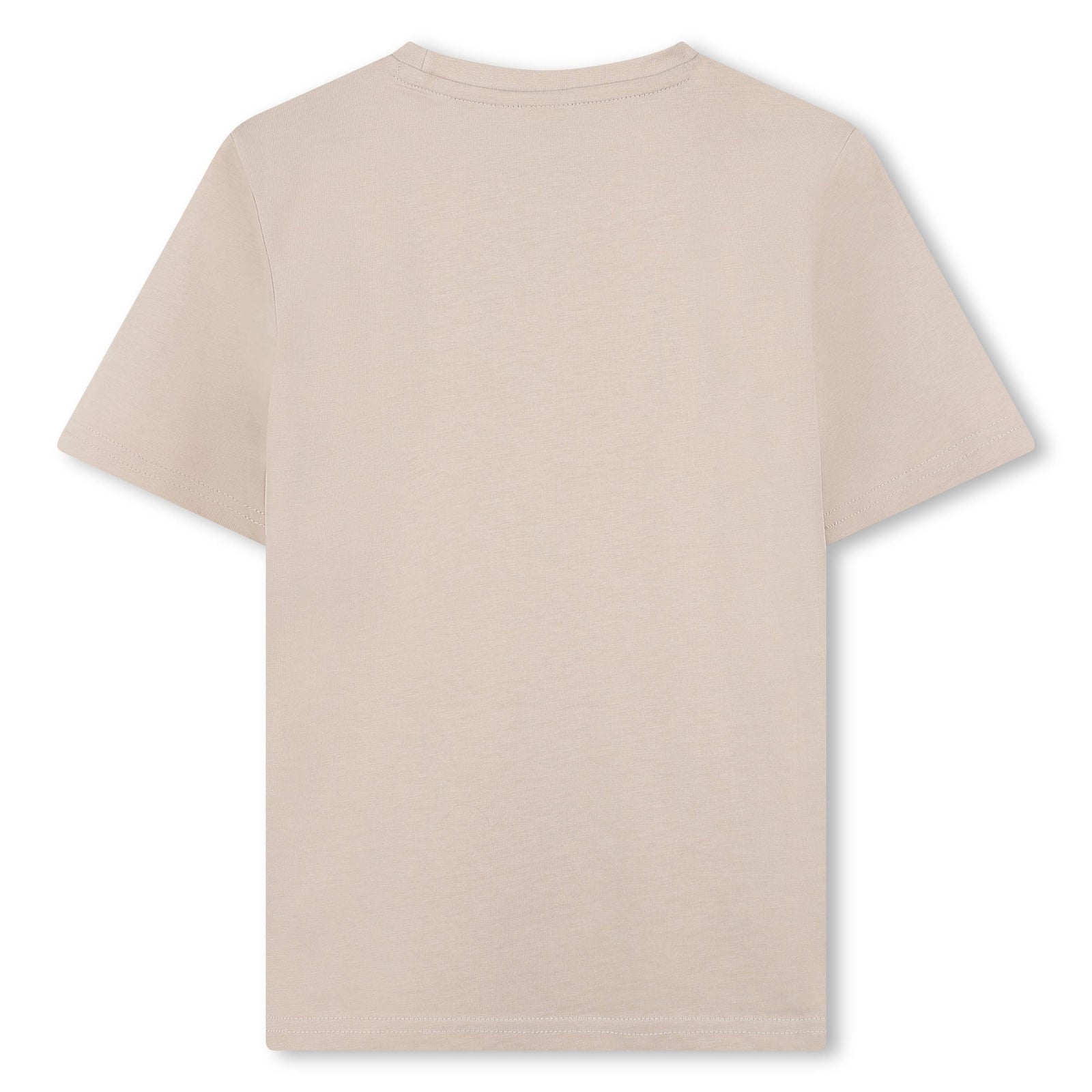 Logo Print Tee-Shirt - Stone