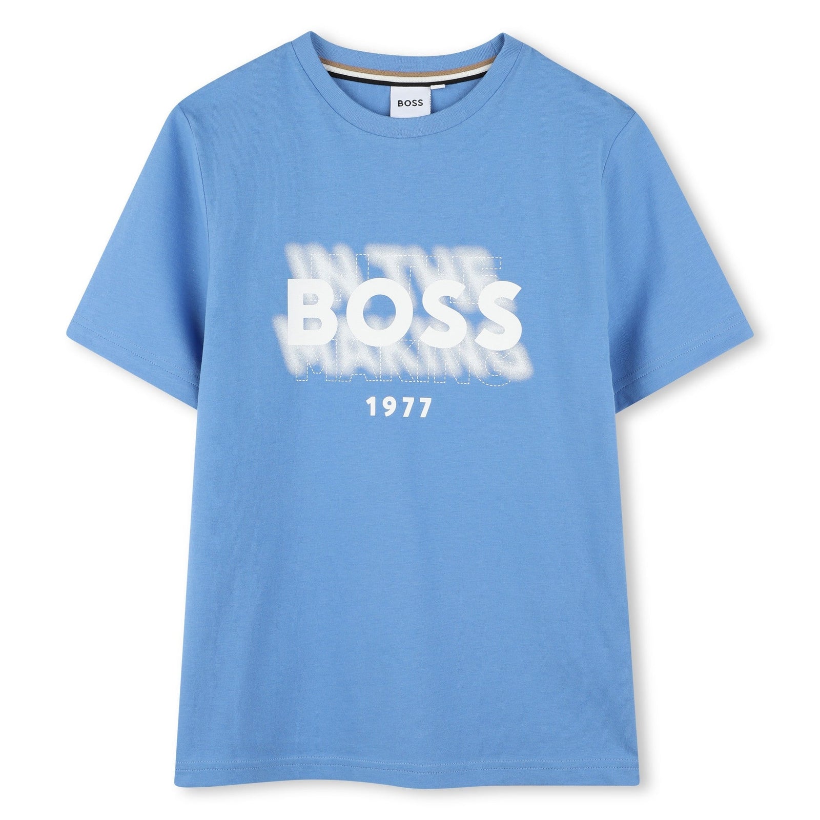 Logo Print Tee-Shirt - Girblue