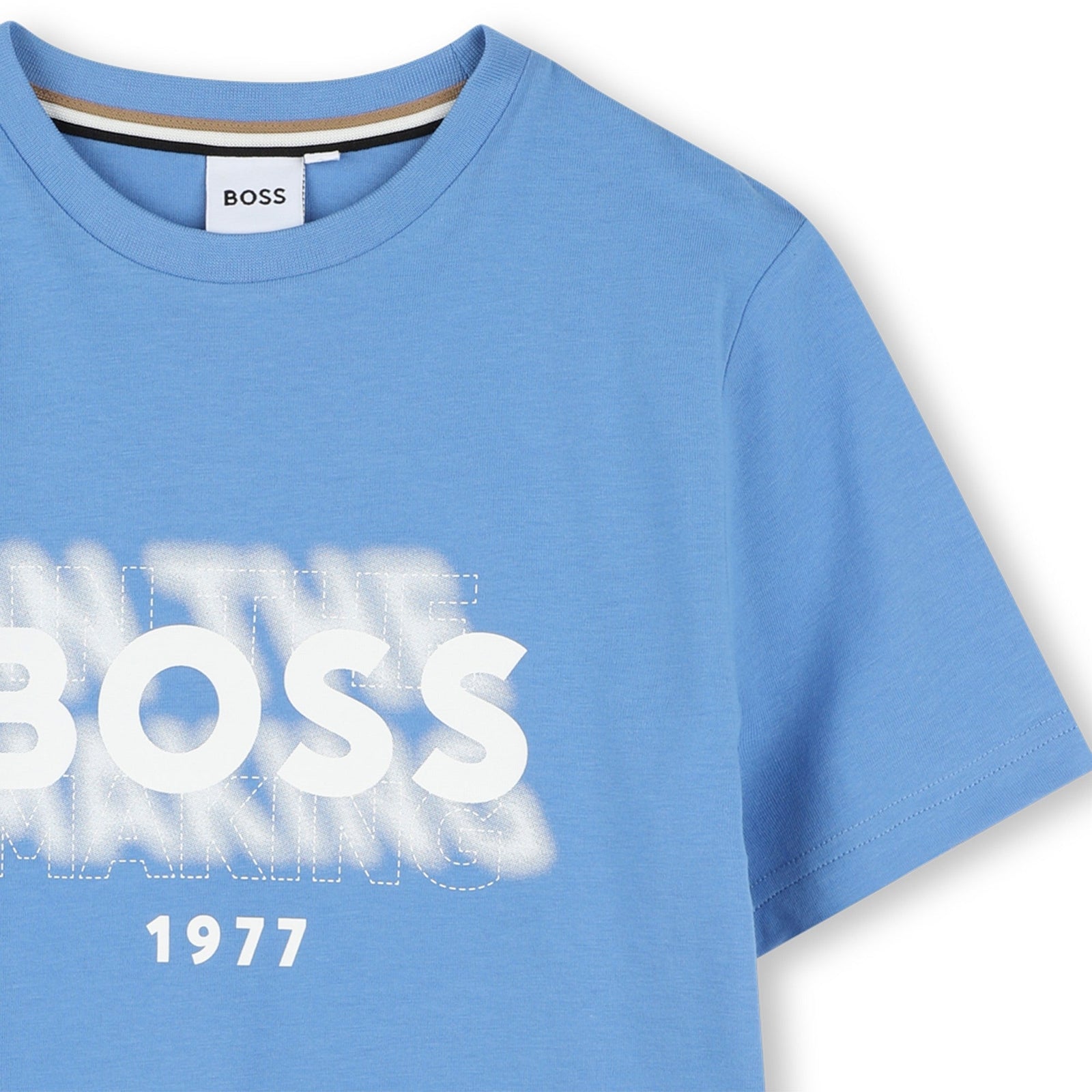 Logo Print Tee-Shirt - Girblue