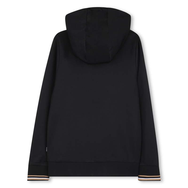 Hooded Cardigan - Black