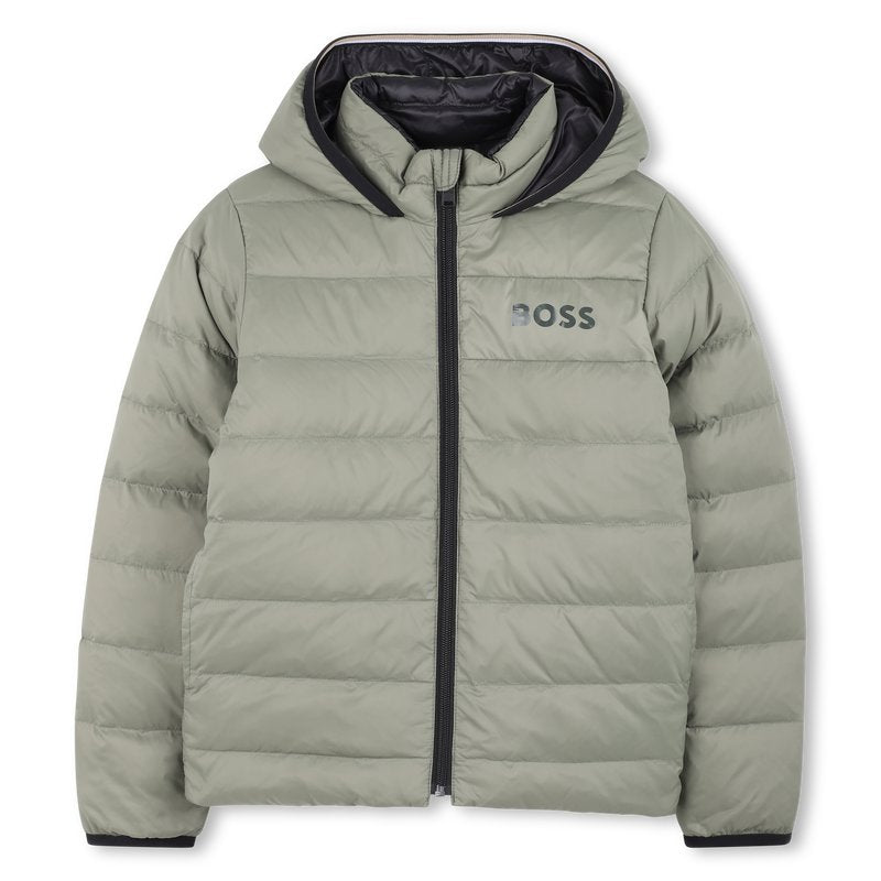 Reversible Puffer Jacket - Tilleul