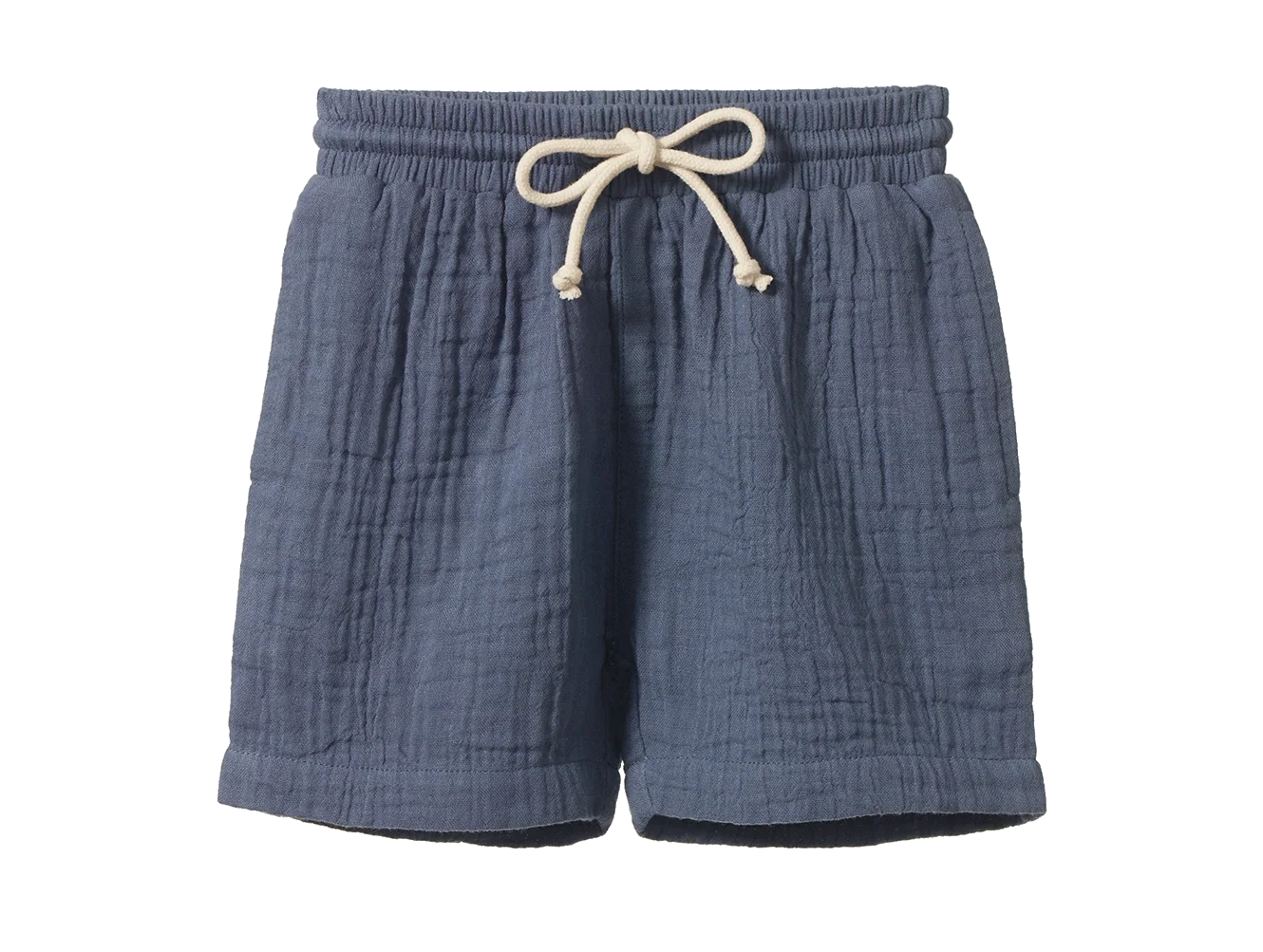 James Shorts Muslin - Vintage Indigo