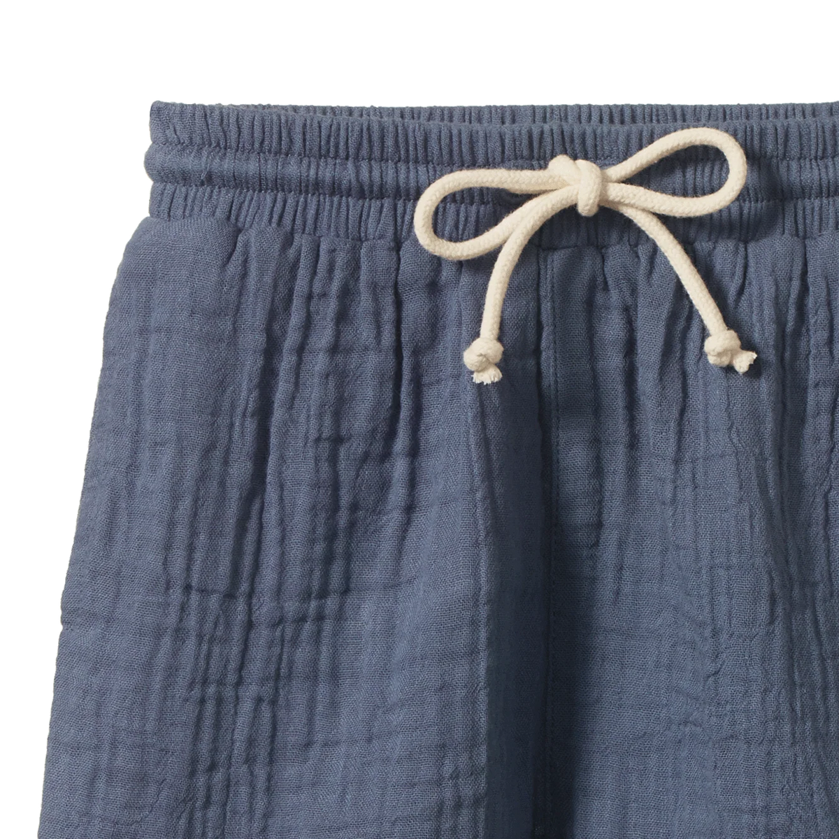 James Shorts Muslin - Vintage Indigo