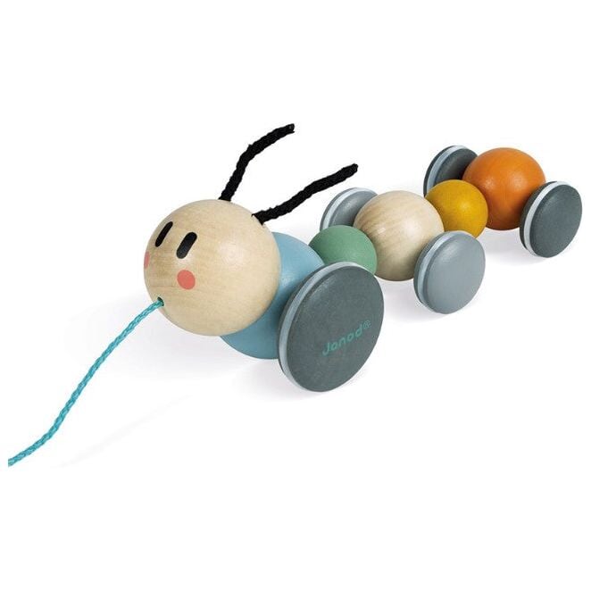 Janod - Cocoon Caterpillar Pull Along