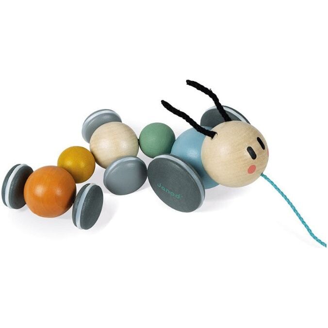 Janod - Cocoon Caterpillar Pull Along