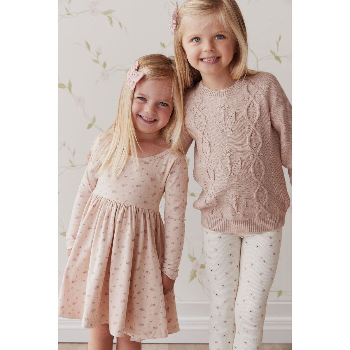 Sophia Knitted Jumper - Almond Marle