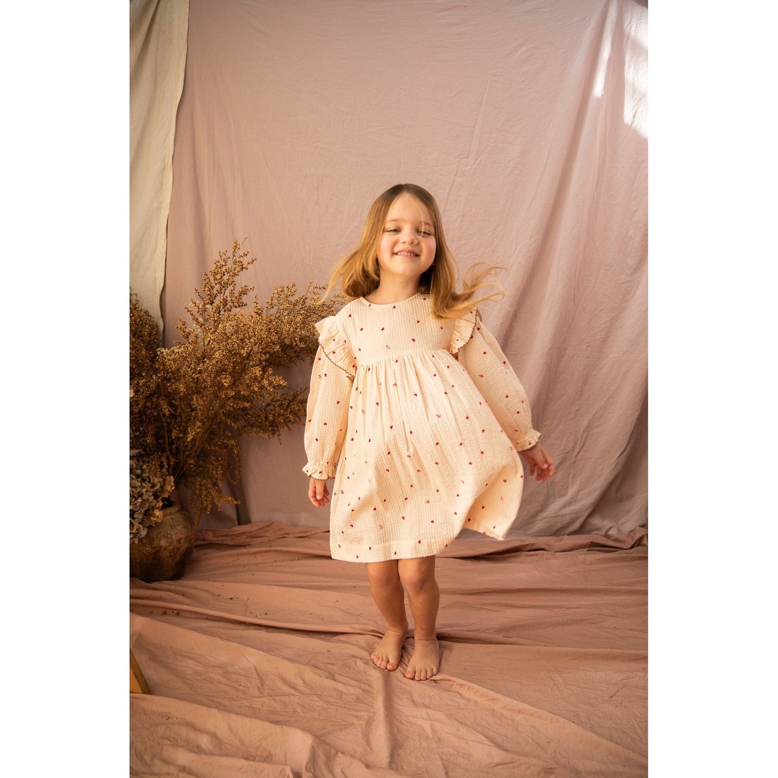 Juliet Dress-Cookie Dough Love Bug