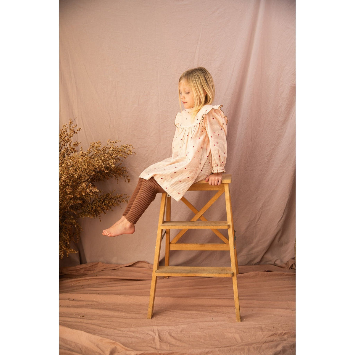 Juliet Dress-Piggy Pink Love Bug