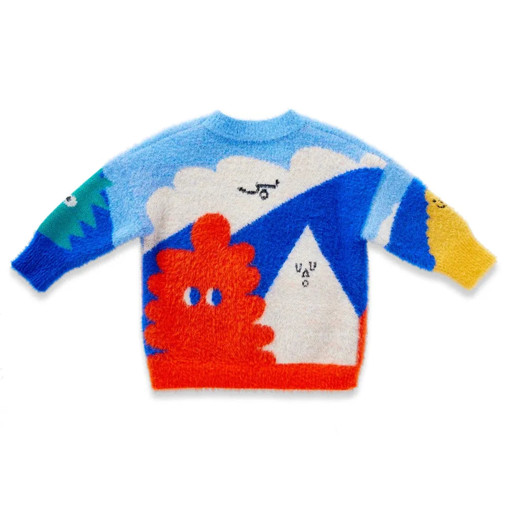 Mount Wiggly Knit Cardigan