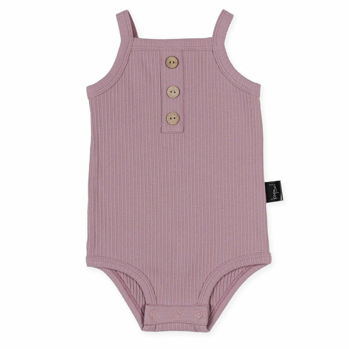 Lilac Rib Singlet Bodysuit