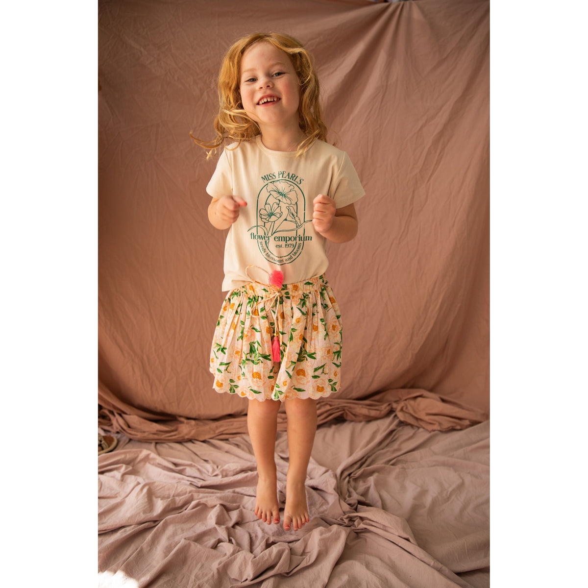 Kate T-Shirt-Almond Flour