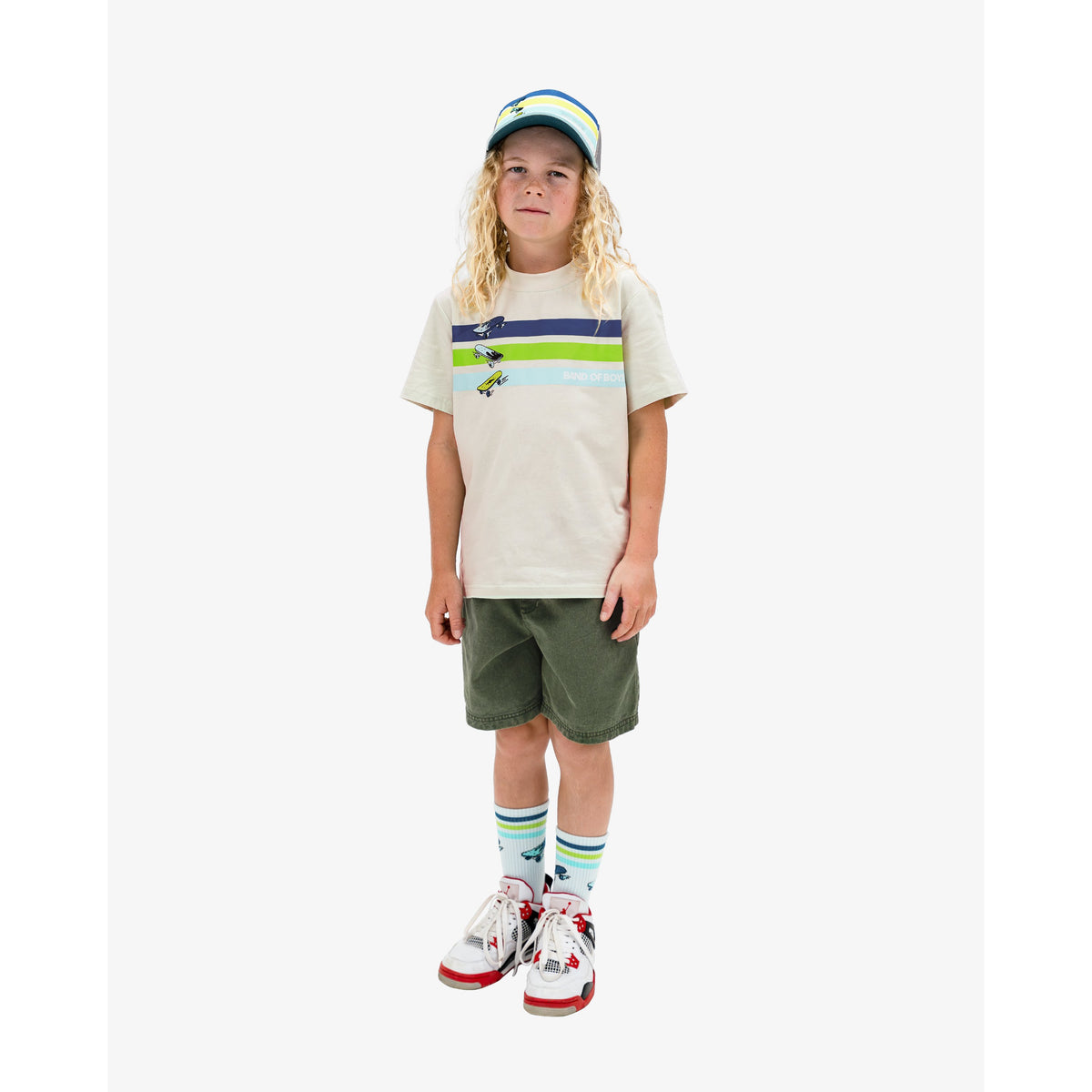 Khaki Woven Shorts