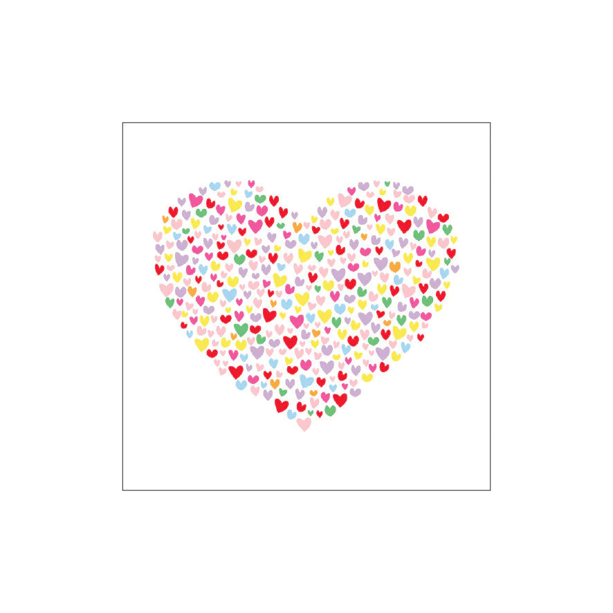 Heart Confetti Small Gift Card S