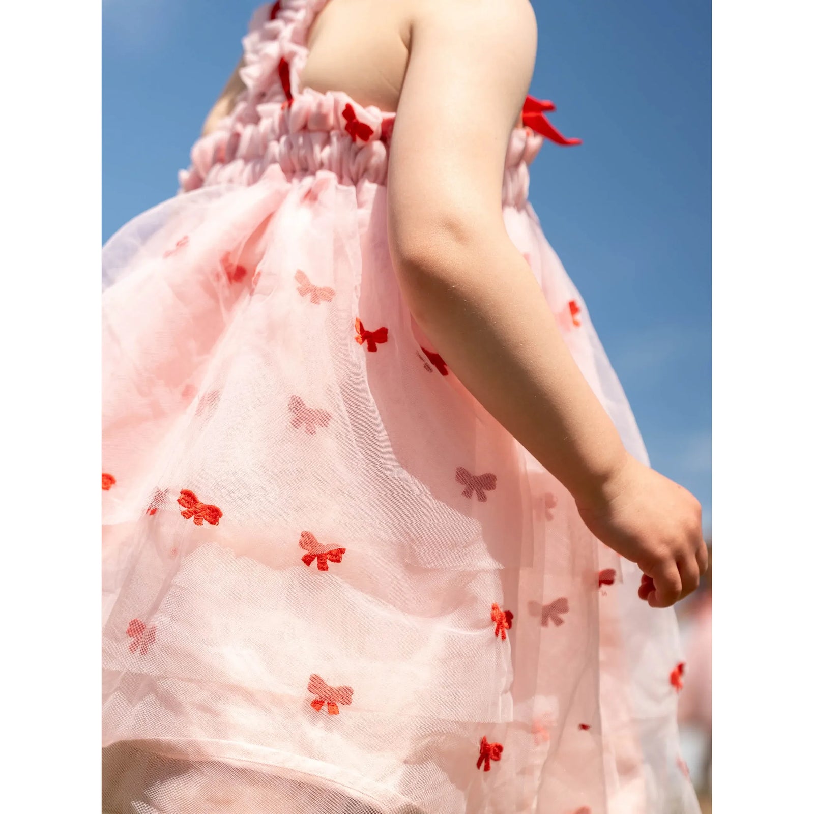 Babydoll Tulle Bow Dress