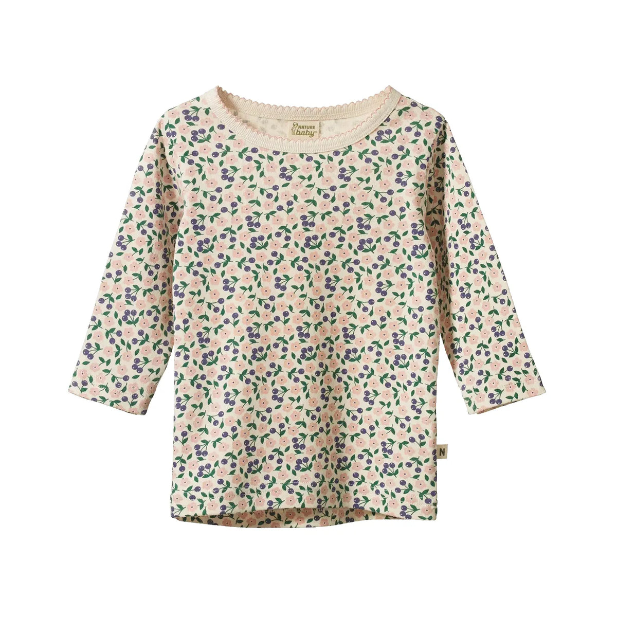 Long Sleeve Cloud Tee - Briarwood Print