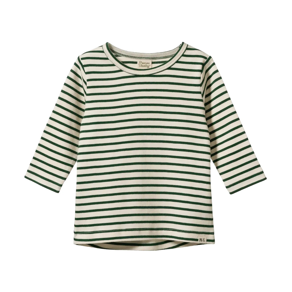Long Sleeve River Tee - Eden Sailor Stripe