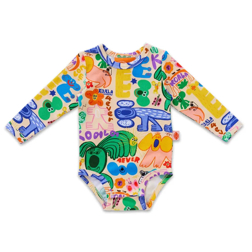 Koala 4ever Long Sleeve Bodysuit