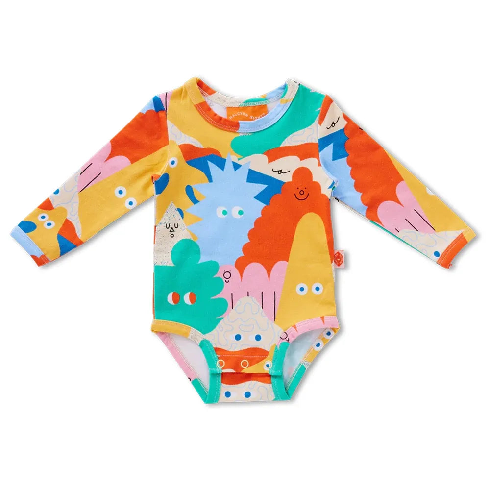 Mount Wiggly Long Sleeve Bodysuit