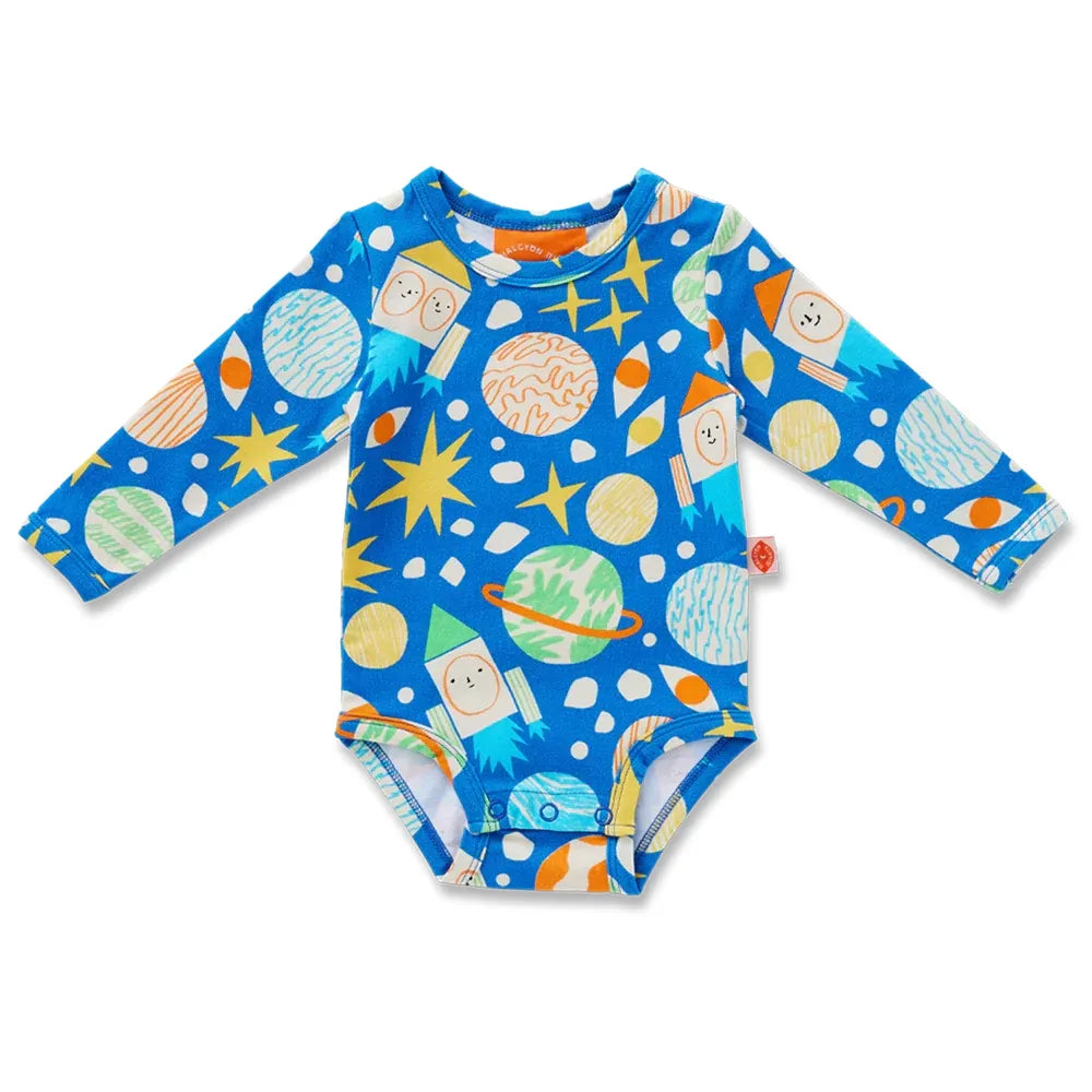 See You In Space Long Sleeve Bodysuit