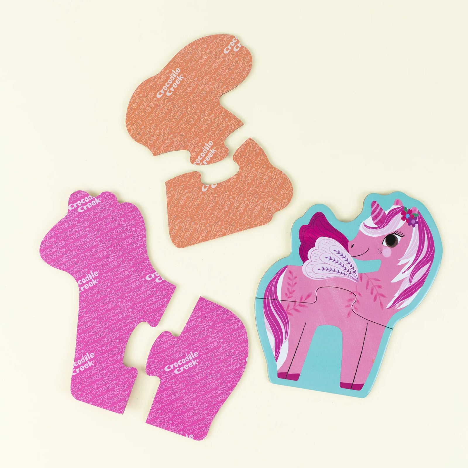 Lets Begin Puzzle 2 pc - Unicorn