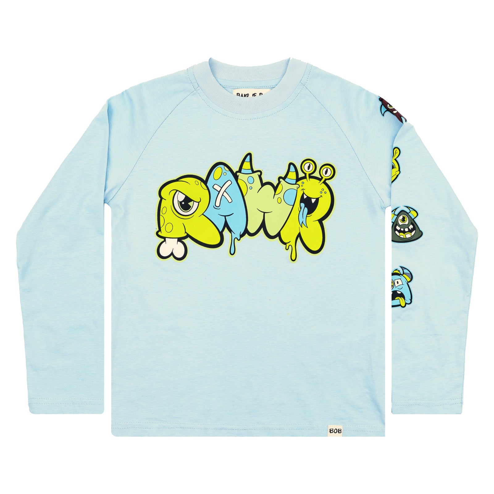 Light Blue Rawr LS Tee
