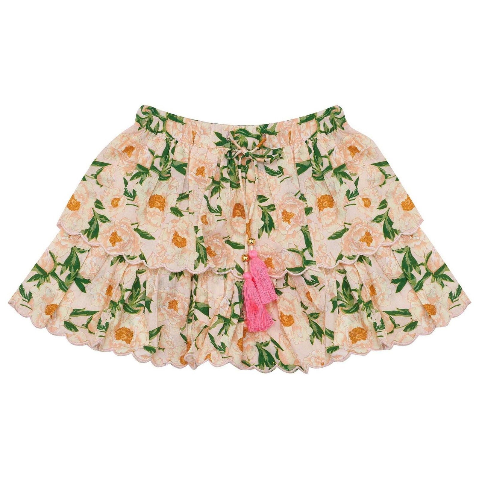 Luna Shorts-Soiree Bouquet Strawberry Sundae