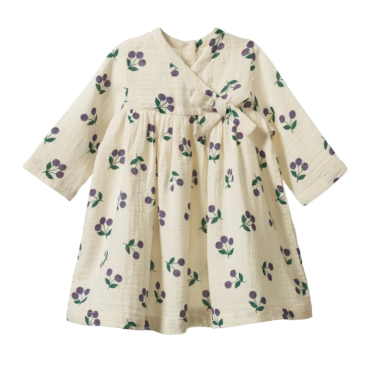 Mabel Dress - Winter Berry Natural Print