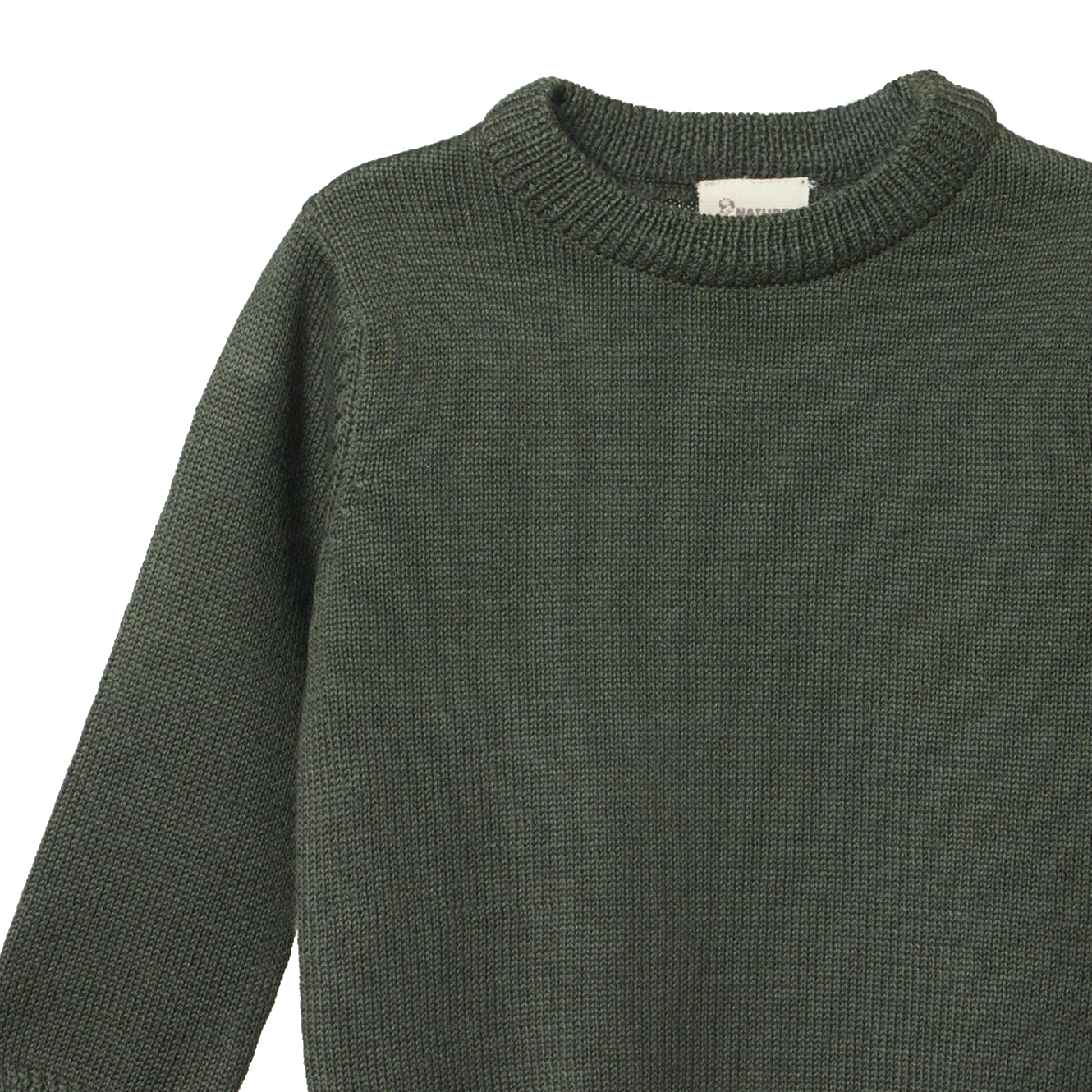 Merino Knit Pullover - Thyme