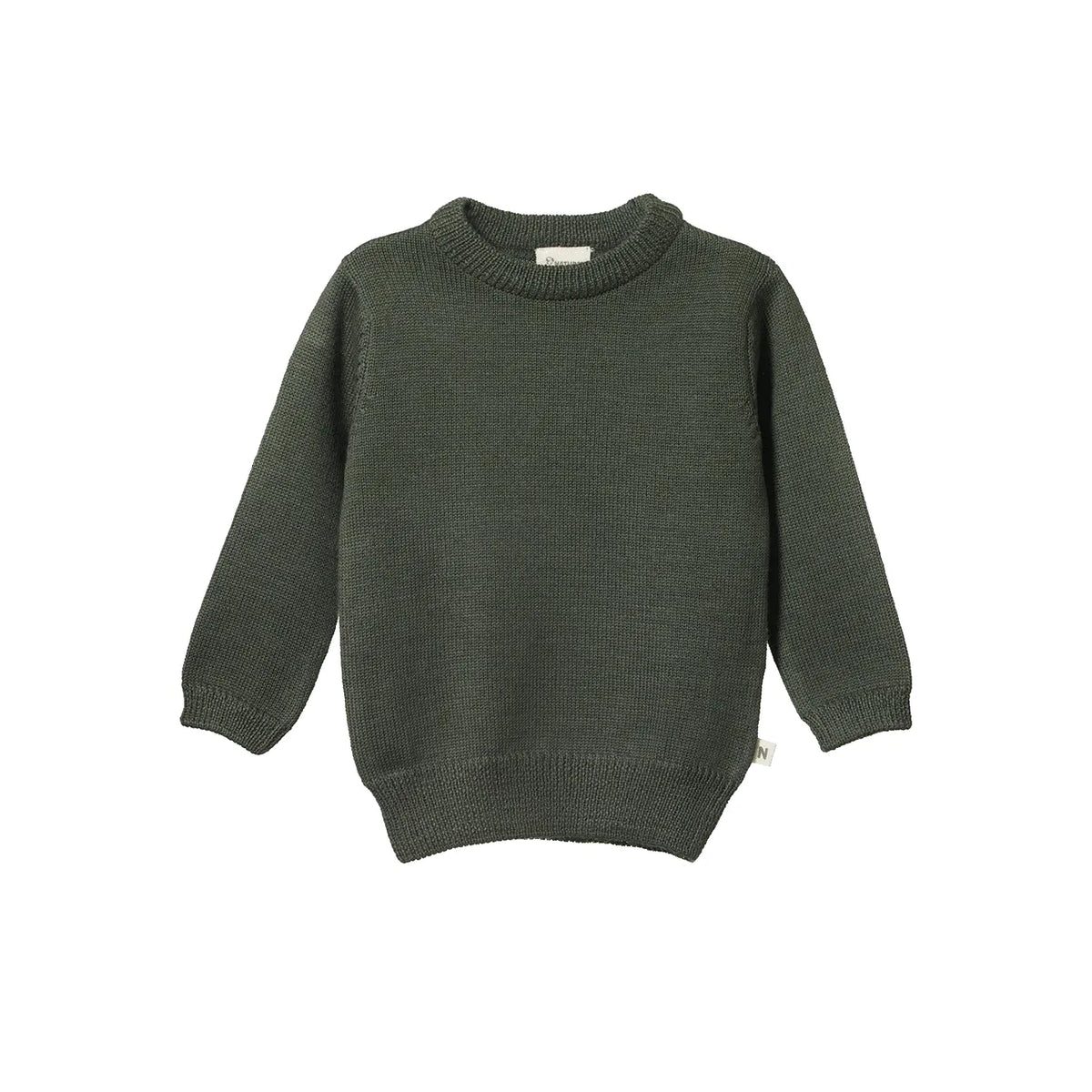 Merino Knit Pullover - Thyme