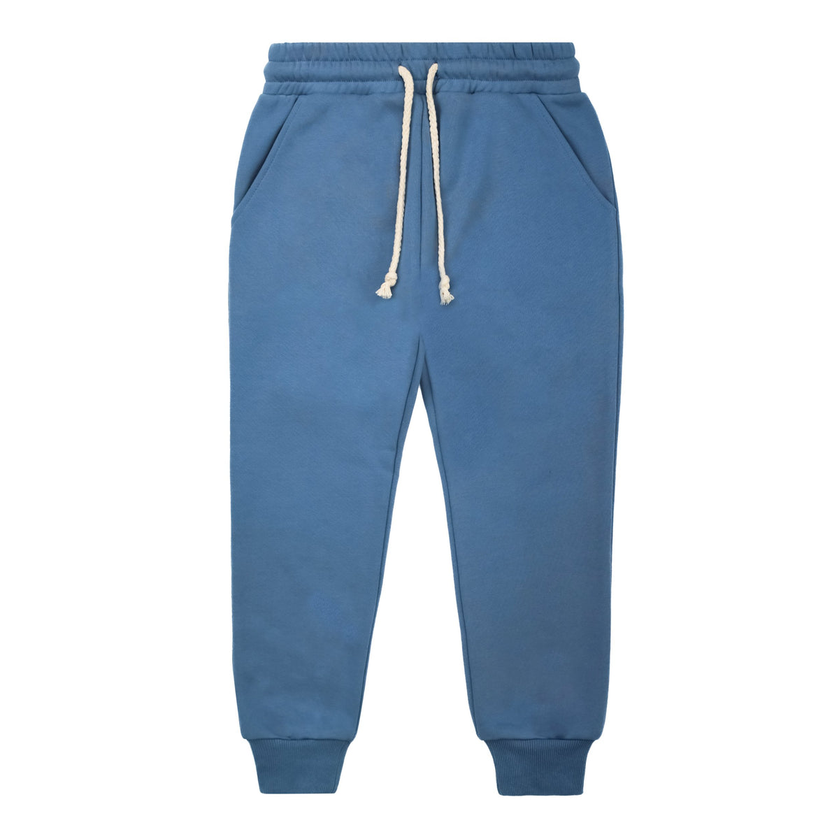 Mid Blue Track Pants