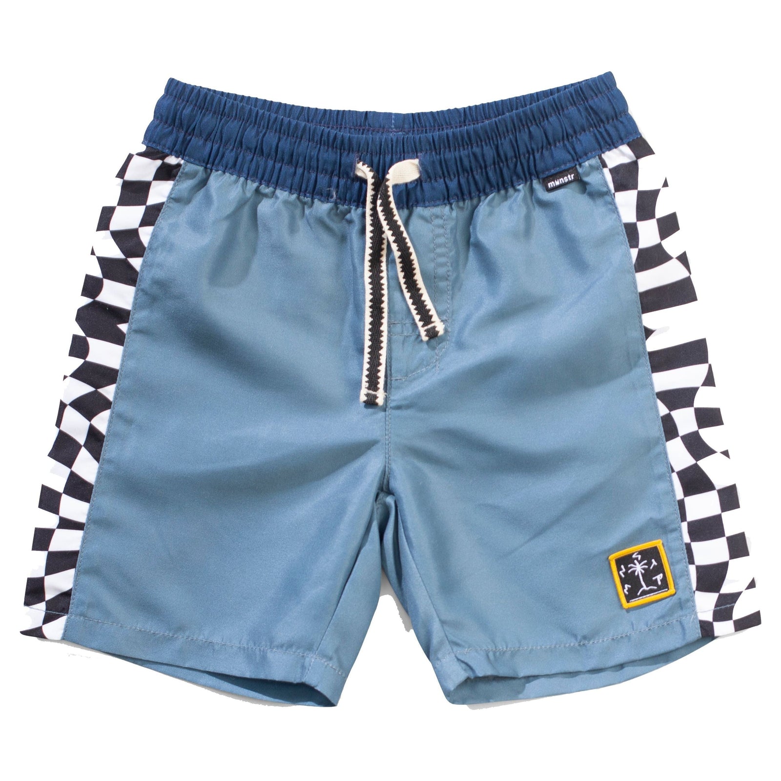Checkdown Bshort - Pale Blue