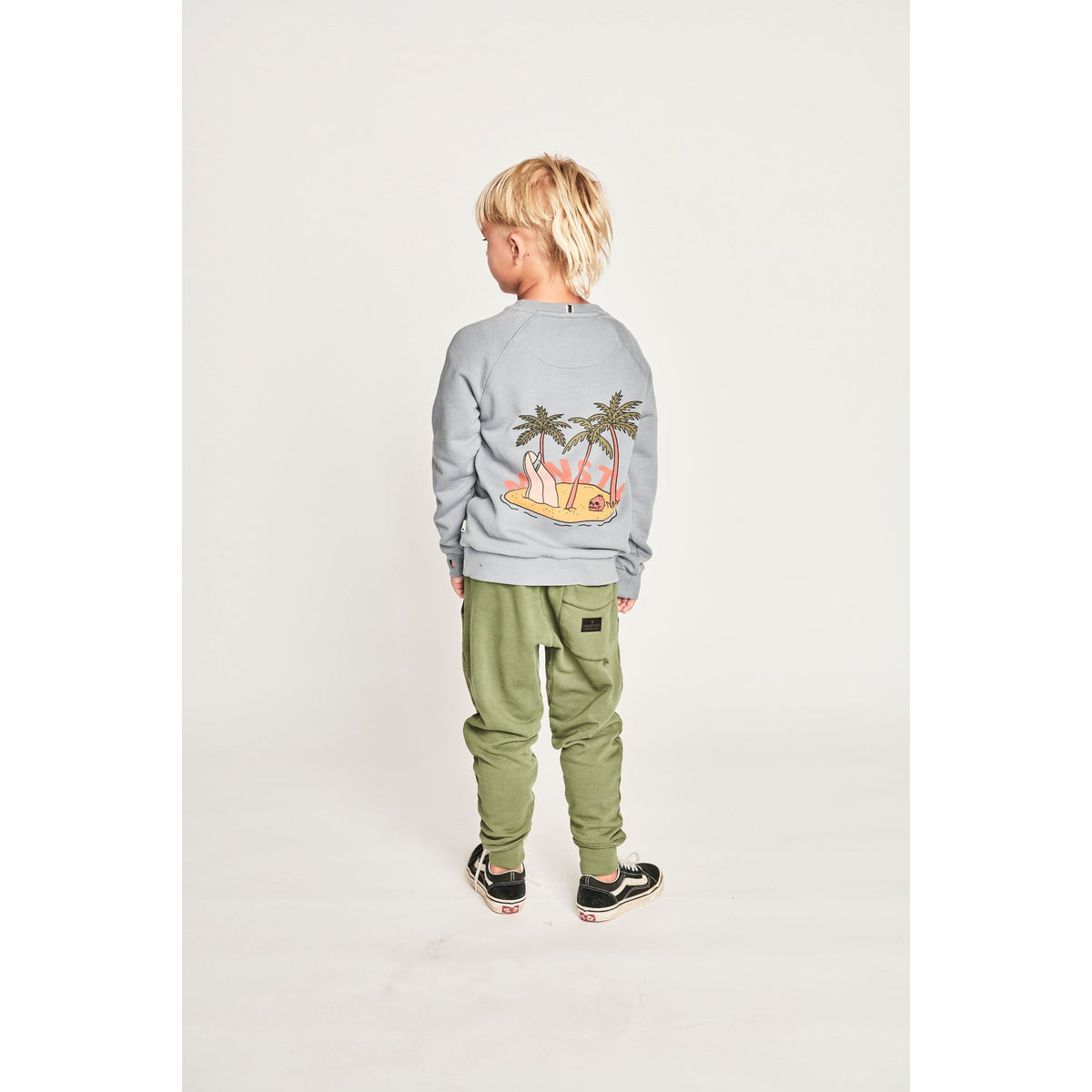 Lost Island Crew - Washed Mid Blue