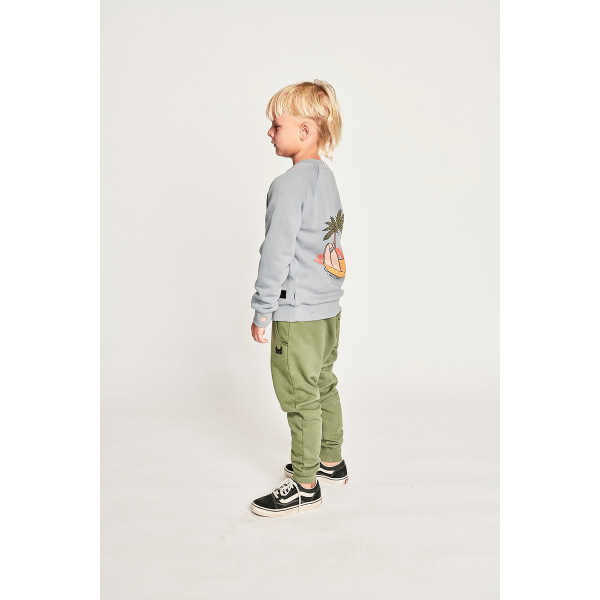 Lost Island Crew - Washed Mid Blue