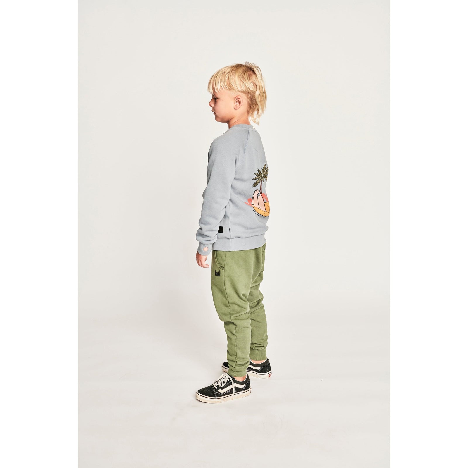 Lost Island Crew - Washed Mid Blue