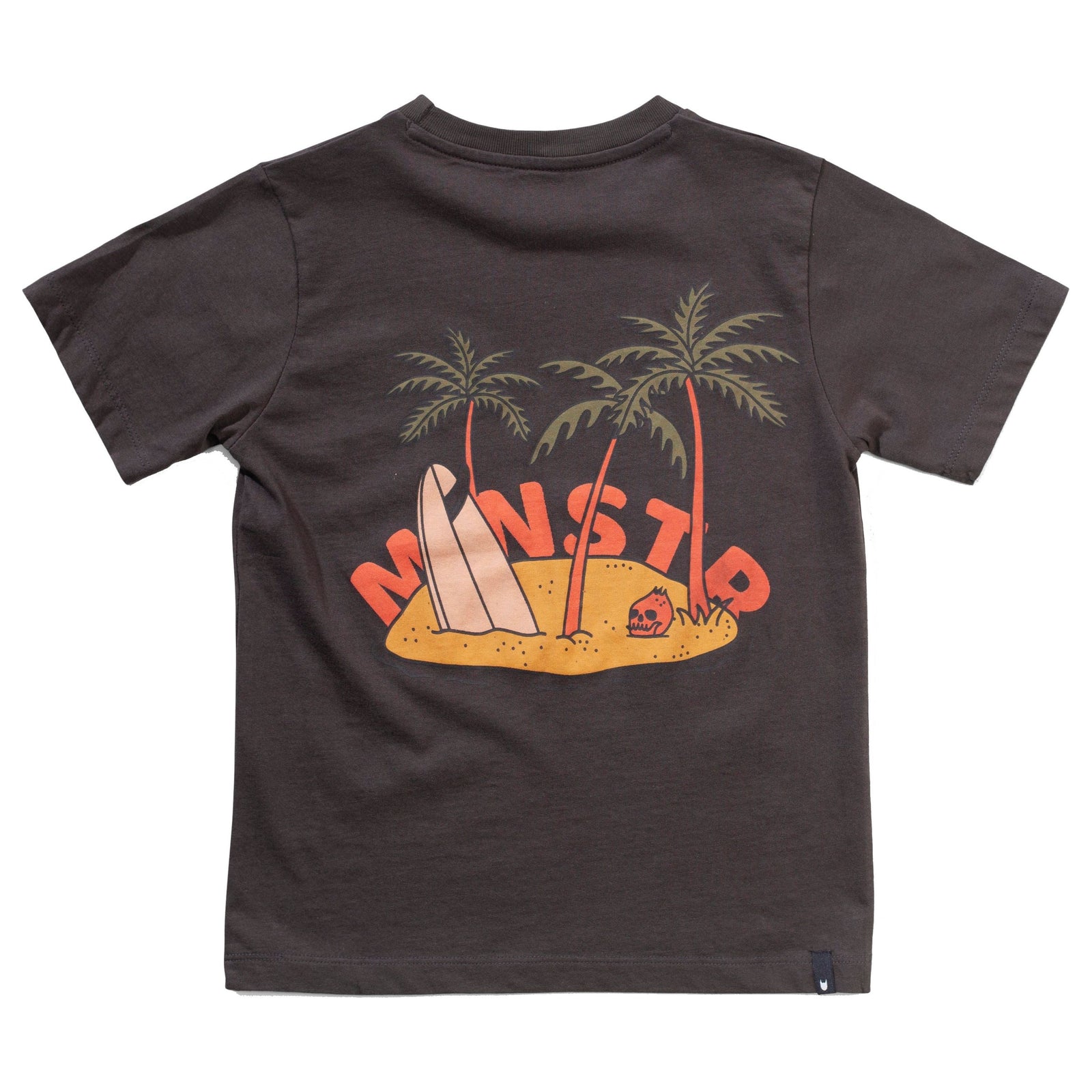 Munisland Ss Tee - Soft Black