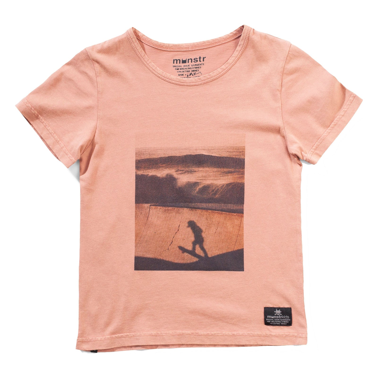 Dropin Ss Tee - Mineral Fawn