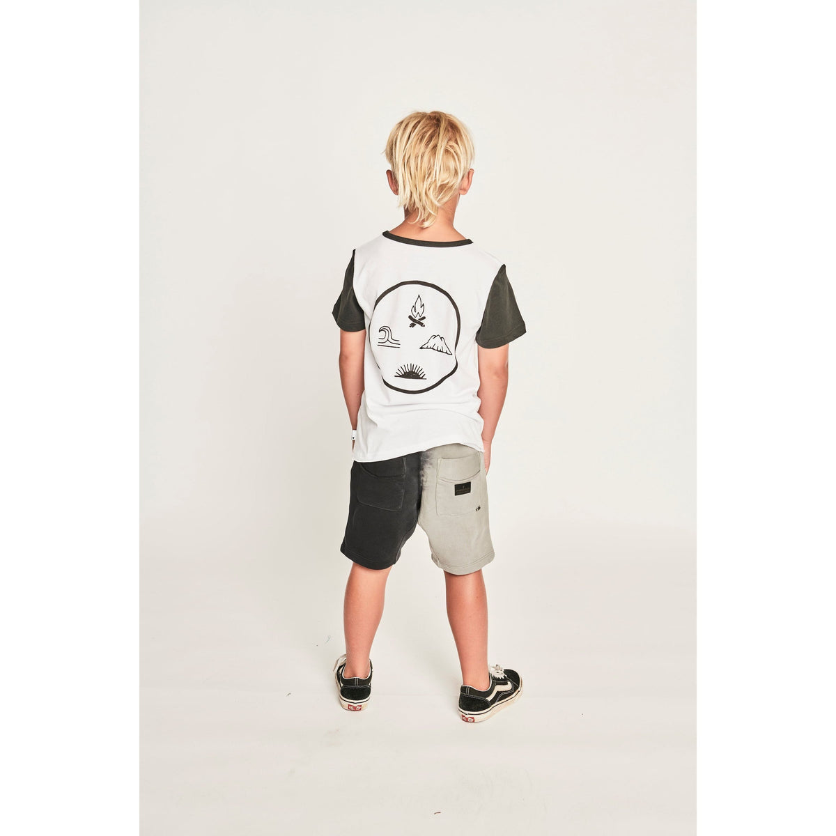 Sidewinder Ss Tee - White/Blk