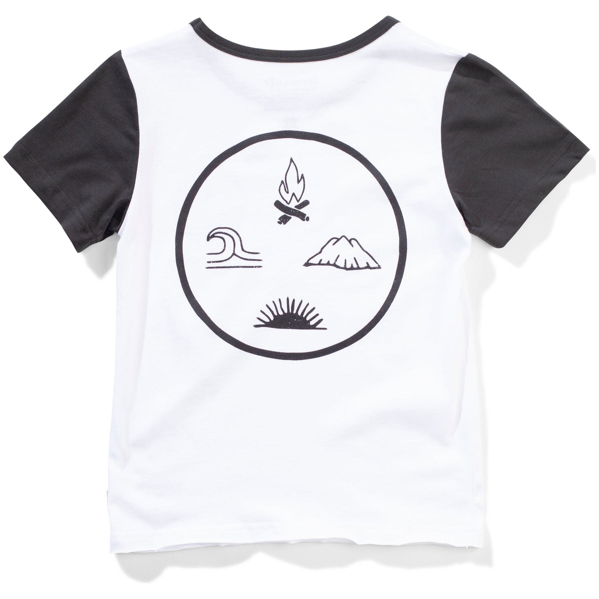 Sidewinder Ss Tee - White/Blk
