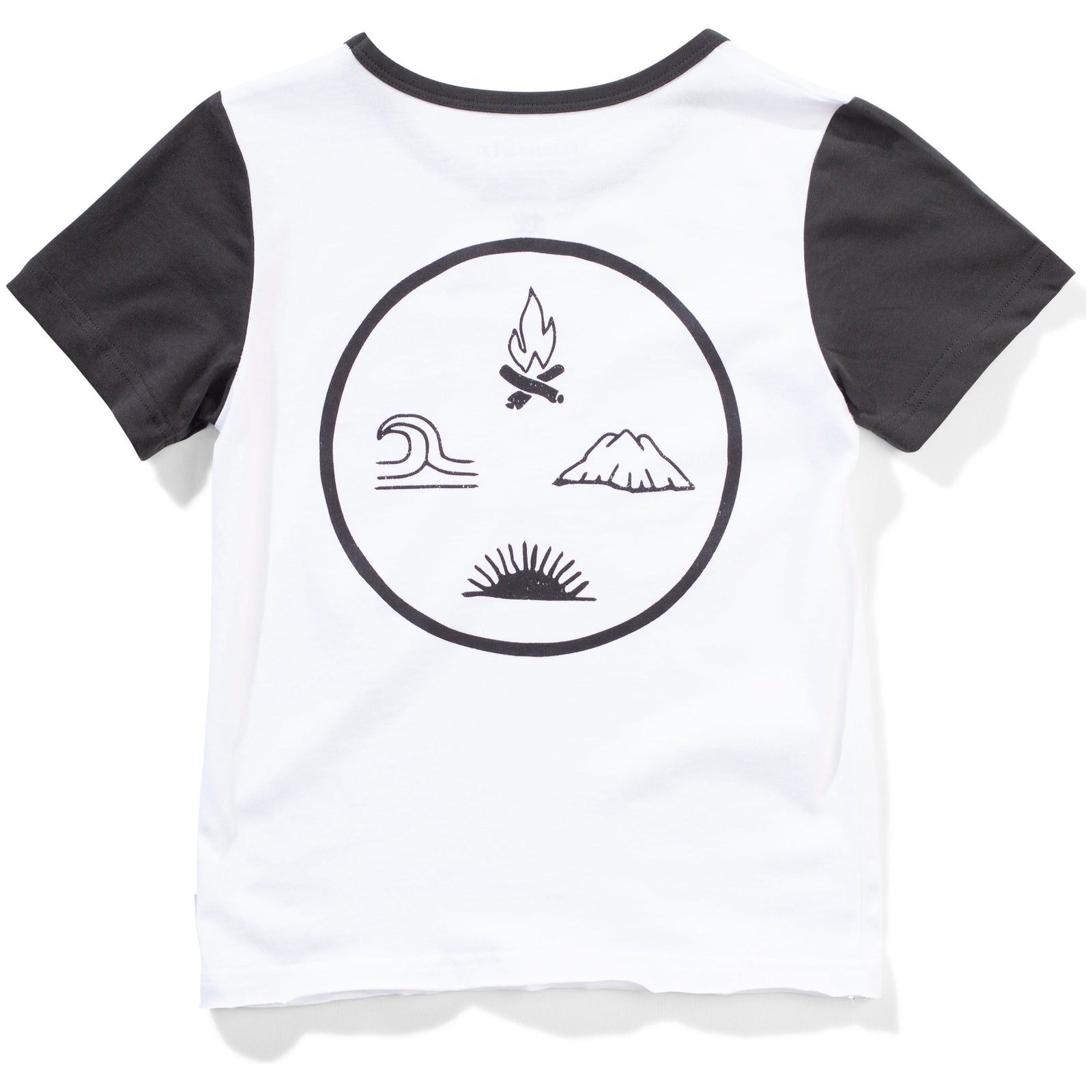 Sidewinder Ss Tee - White/Blk