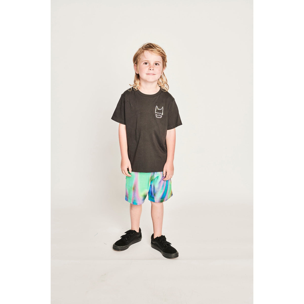 Glowteeth Ss Tee - Soft Black