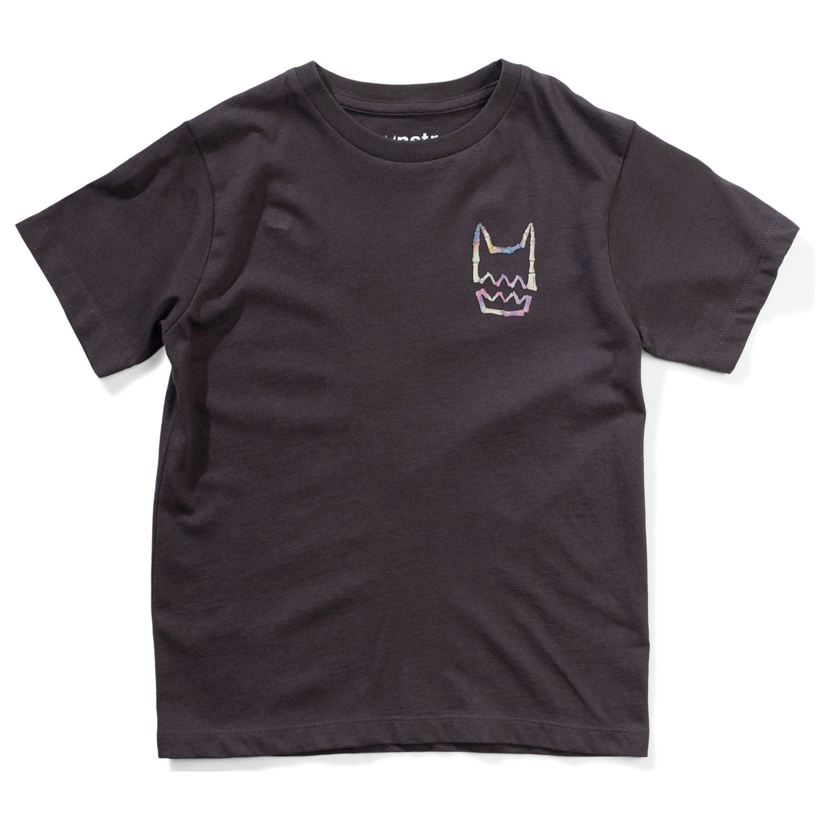 Glowteeth Ss Tee - Soft Black