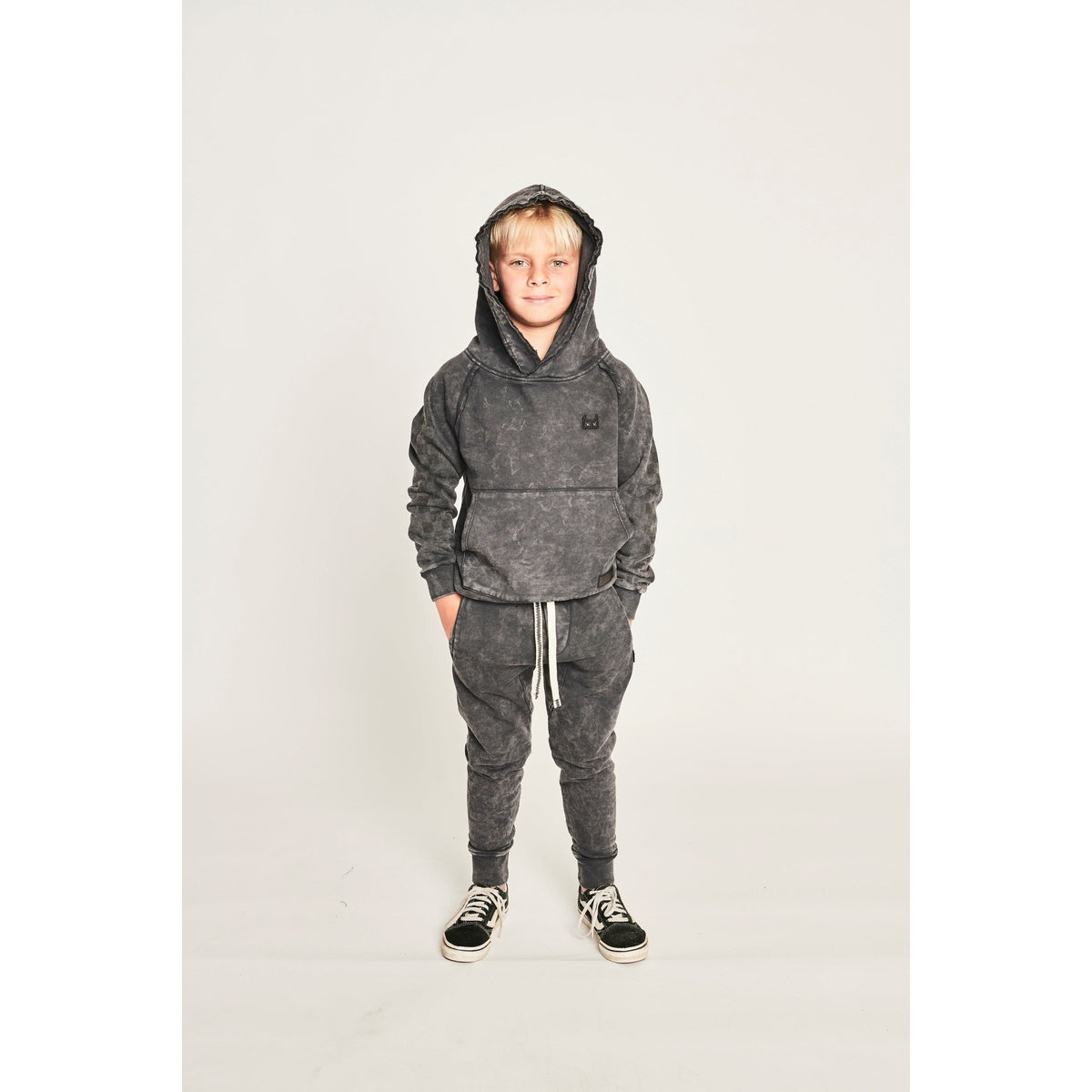 Sideflag Track Pant - Mineral Black