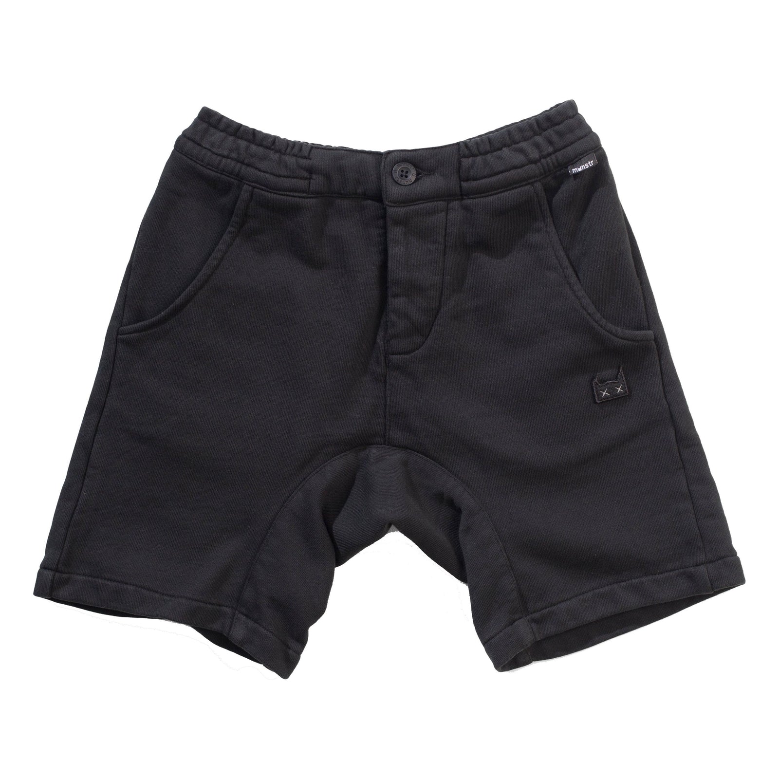 Parkour Short - Washed Black