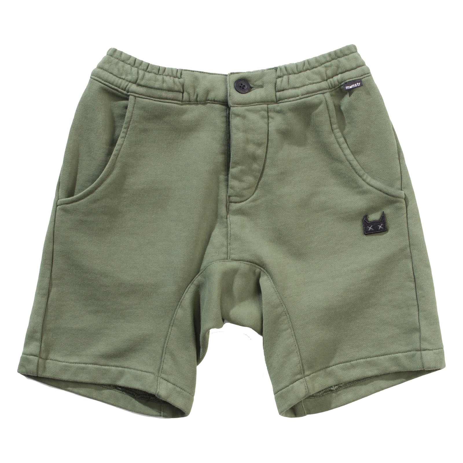 Parkour Short - Washed Olive