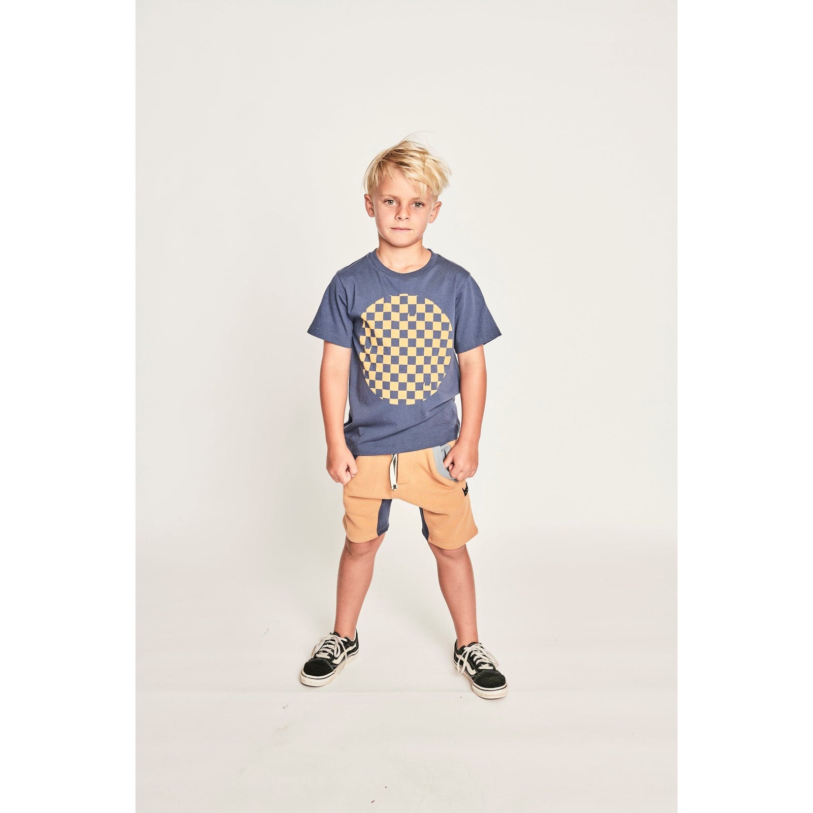 Allsports Short - Lt Mustard/Blue
