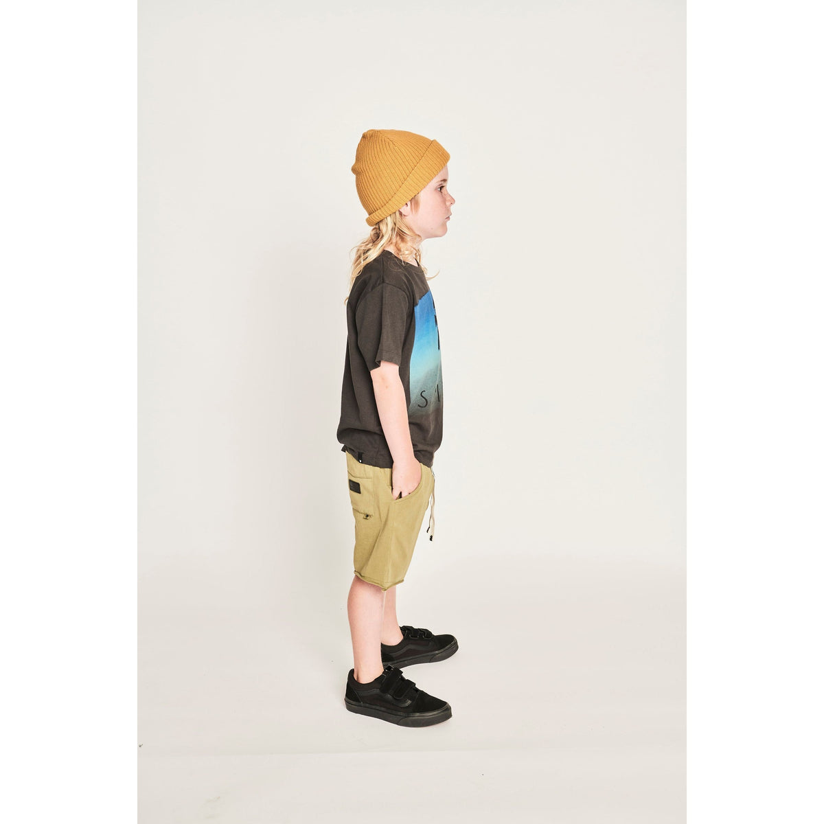 Ahoy Ss Tee - Soft Black