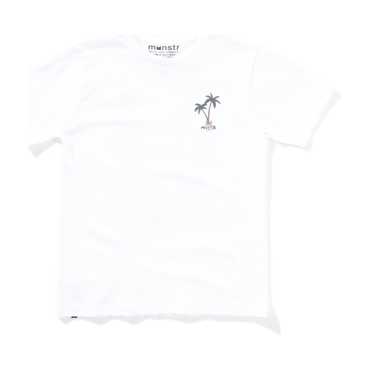 Island Logo Ss Tee - White